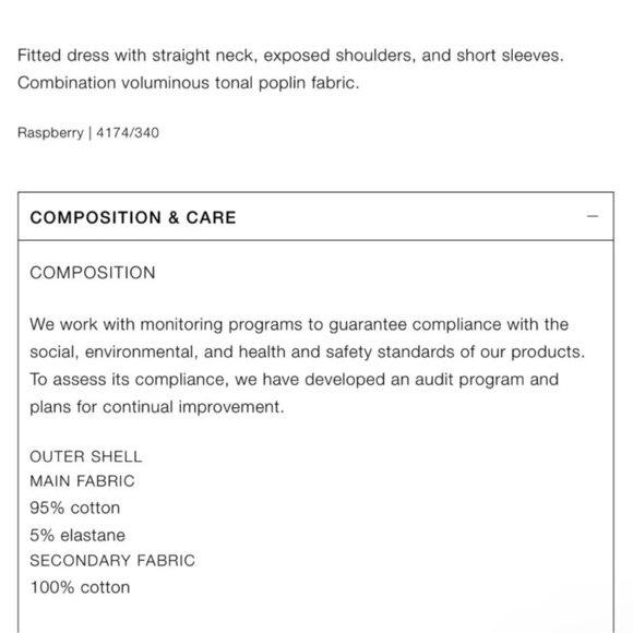 ZARA RASPBERRY OFF SHOULDER PINK MINI DRESS - Picture 9 of 10